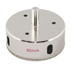 Сверло трубчатое MASTERTOOL с алмазным напылением 80 мм GRANITE (2-01-280)