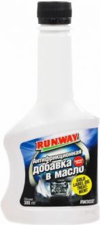 Антифрикционная добавка в масло RUNWAY 300 мл (RW3032)