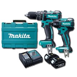 Набор аккумуляторных инструментов MAKITA DLX2002