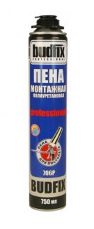 Пена монтажная профессиональная BUDFIX 706 P 750 мл (66658)