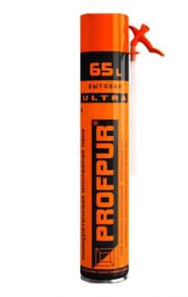 Пена монтажная PROFPUR Ultra 870мл, 65л (4814016002776)