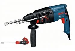 Перфоратор BOSCH GBH 2-26 DRE + отвертка Wiha (0615990K00)