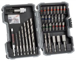 Набір біт та свердлів BOSCH PRO-Mix 35 шт. (2607017327)