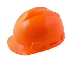 Каска строительная MASTER TOOL "V" оранжевая (81-1006)