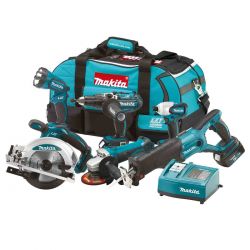 Набор аккумуляторных инструментов MAKITA LXT600