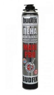 Пена монтажная профессиональная BUDFIX МАКСИ 65 (825 мл) (79356)
