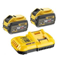 Зарядное устройство и 2 аккумулятора XR FLEXVOLT DCB547 9Ач DeWALT (DCB118X2)