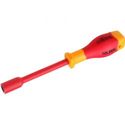 Отвертка диэлектрическая TOLSEN VDE, гайковерт 4.0х125 мм (V31204)