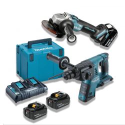 Набор аккумуляторного инструмента Makita DLXMUA263 (DLXMUA263)
