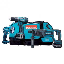 Набор аккумуляторных инструментов Makita DK1890