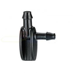 Коннектор двухсторонний Claber 1/4" для капельного полива, 30 шт. (82134)