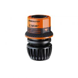 Коннектор для поливального шланга Claber Ergogrip 1/2"-5/8" аквастоп (81925)