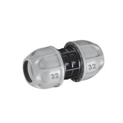 Муфта соединительная прямая Claber ПЭ 1" x 1" (82049)