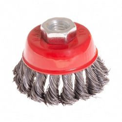 Щетка торцевая Mastertool из плетеной проволоки D150 М14 (19-7015)