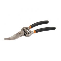 Секатор садовый Mastertool 200 мм, ручки металл+PVC, лезвие С45 (14-6117)