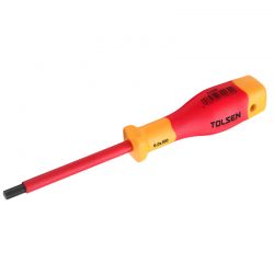 Отвертка диэлектрическая Tolsen VDE Premium HEX H5x75 мм (V31005)