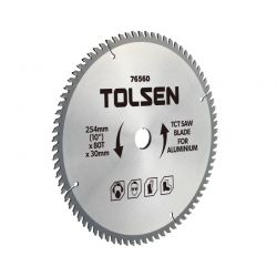Диск пильный по алюминию Tolsen 254х80Тх30 (76560)