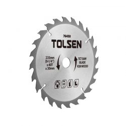 Диск пильный по дереву Tolsen 235x30x40T (76450)