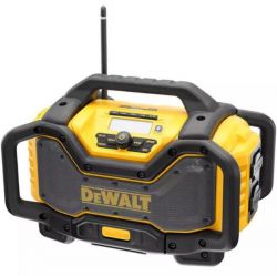 Зарядное устройство-радиоприемник DAB+FM DeWALT FlexVolt, колонки 20 Вт (DCR027)
