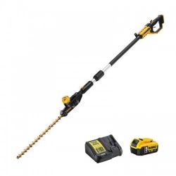 Кусторез аккумуляторный бесщёточный DeWALT Li-ion 18 В, 5 Ач (DCMPH566P1)