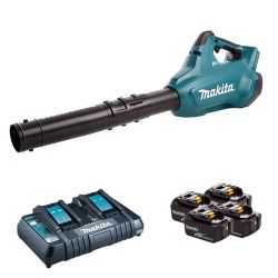 Воздуходувка-пылесос аккумуляторная Makita LXT 18В, 5Ач (DUB362PT4)