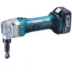 Аккумуляторные ножницы по металлу Makita Li-Ion 18В, 3Ач (DJN161RFJ)