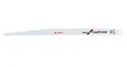Пильное полотно по дереву с гвоздями Bosch S 1411 DF Heavy for Wood and Metal 2 шт. (2608654834)