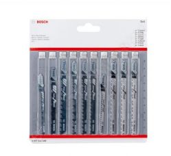 Набор пильных полотен Bosch Wood 10 шт. (2607011169)