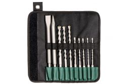 Набір бурів та зубил Metabo SDS-Plus Classic 10 шт. (630824000)