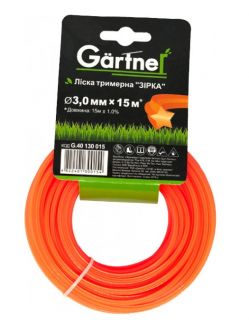 Леска для садовых триммеров Gartner Звезда 3,0мм×15м (G.40130015)