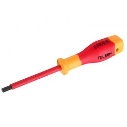 Отвертка диэлектрическая Tolsen Premium VDE H 2.5х75 мм (V31025)