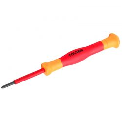 Викрутка діелектрична прецизійна Tolsen Premium VDE PH0х50 мм (V31601)