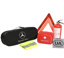 Сумка-набір автомобіліста Poputchik Євростандарт Mercedes-Benz (01-023-Е)