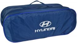 Сумка-органайзер в багажник Poputchik Hyundai синяя (03-048-2Д)