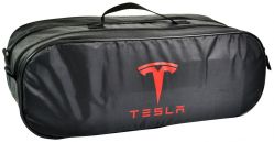 Сумка-органайзер в багажник Poputchik Tesla черная (03-049-2Д)