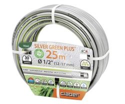 Поливальний шланг Claber 1/2" 25 м Silver Green Plus (82711)