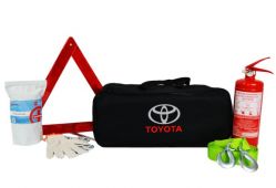 Сумка-набір технічної допомоги базовий Poputchik Toyota 01-153 чорний (01-153-IS)