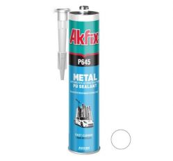 Герметик полиуретановый авто Akfix P645 310 мл/400 г белый (AA102)