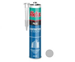 Герметик полиуретановый строительный Akfix P635 310 мл/410 г серый (AA116)