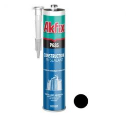 Герметик полиуретановый строительный Akfix P635 310 мл/410 г черный (AA113)