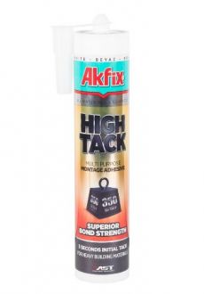 Клей-герметик Akfix MS Polimer All Bond HIGH TACK 290 мл 510 г белый (AMS55)
