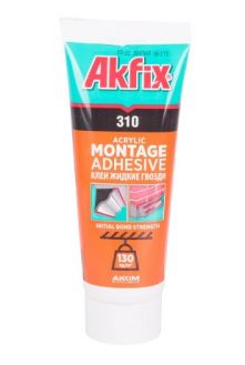 Гвозди жидкие акриловые Akfix 310 250мл туба (GA205)
