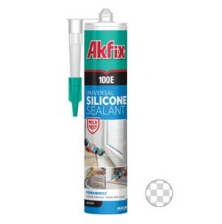 Силикон универсальный Akfix 100Е 280мл/325г прозрачный (SA041)