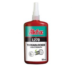 Фиксатор резьбы анаэробный высокой прочности Akfix 50 мл (L270)