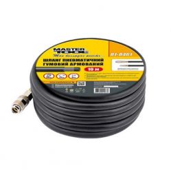 Шланг армированный резиновый Mastertool 8х15мм, 10м (81-8461)