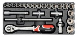 Набір торцевих головок та ключів YATO YT-5537