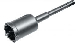 Корончатое сверло монолитное по бетону YATO 82x280 мм SDS plus (YT-44034)