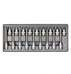 Набір торцевих головок із вставкою WhirlPower 1/2"DR, T20-T60, 18 шт. (223302)