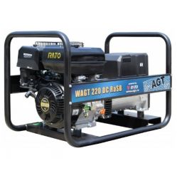 Генератор бензиновый сварочный AGT WAGT 220 DC RaSB (PFWAGT220DCRA)