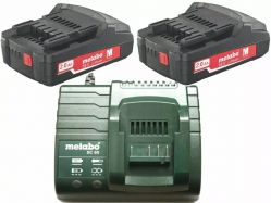 Аккумуляторный набор Metabo SET 2 x Li-Ion 2,0 Ah 18В (685161000)